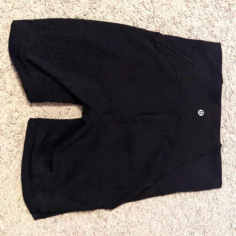 Lululemon High rise biker shorts